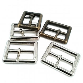 Metal Buckle Center Bar Buckle Belt Buckles 2 cm